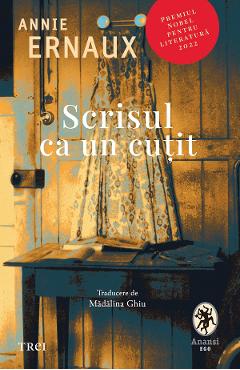 Coperta cărții 'eBook Scrisul ca un cuțit - Annie Ernaux'