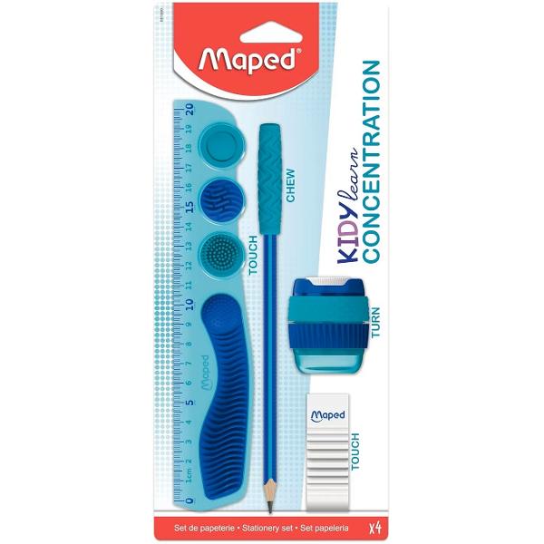 Set scoala 4 piese: Kidy Learn Concentration