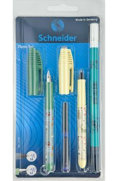 Imaginea produsului 'Set stilou verde + roller galben + pic Corry + 2 rezerve'