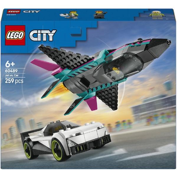 Lego City: Jet vs. car