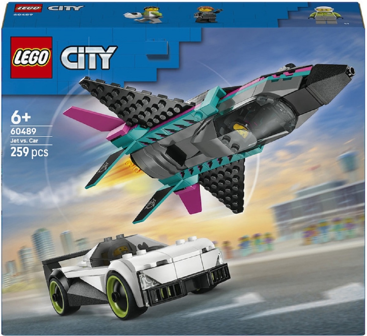 Imaginea produsului 'Lego City: Jet vs. car'