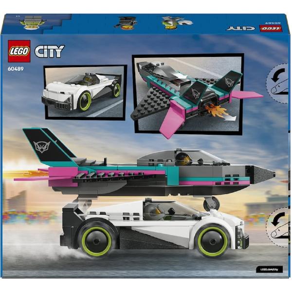 Lego City: Jet vs. car