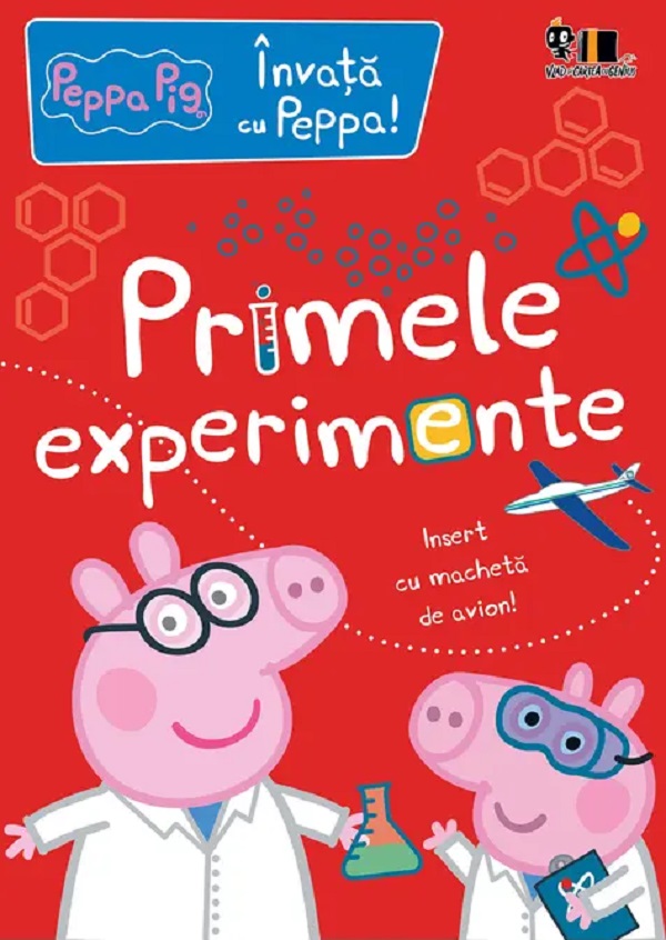 Coperta cărții 'Învață cu Peppa. Primele experimențe'