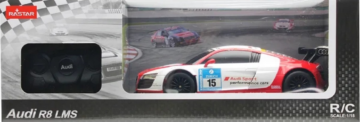 Imaginea produsului 'Mașina Audi R8 LMS cu telecomandă scale 1/18'