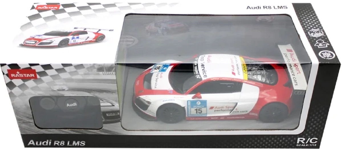 Imaginea produsului 'Mașina Audi R8 LMS cu telecomandă scale 1/18'