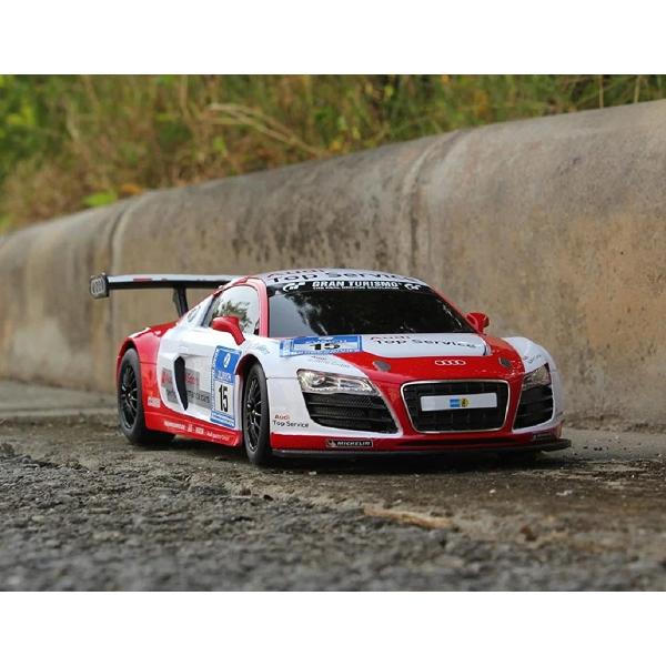 Masina Audi R8 LMS cu telecomanda scale 1/18