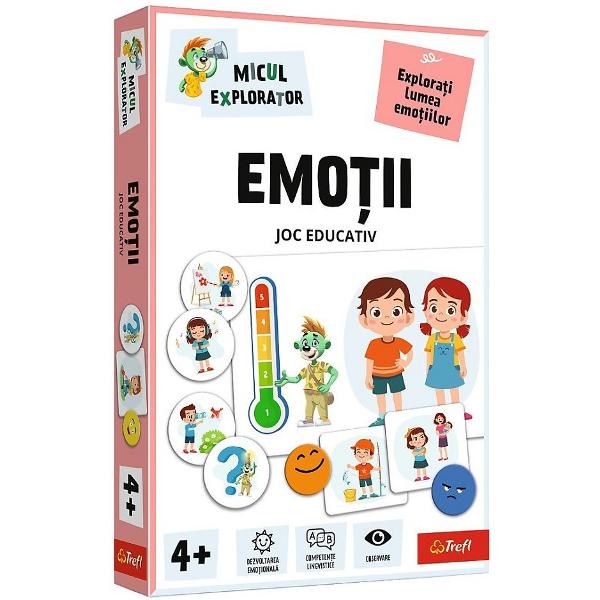 Joc educativ: Emotii. Micul explorator