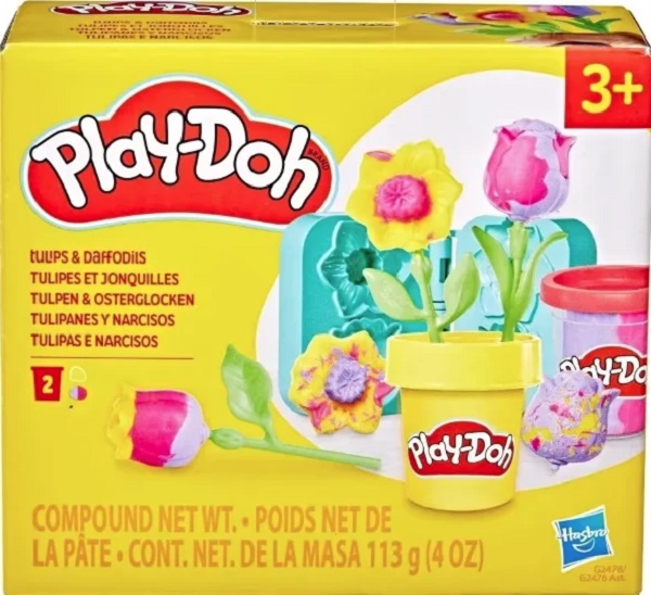 Imaginea produsului 'Set creație. Play-Doh: Flori lalele și narcise'
