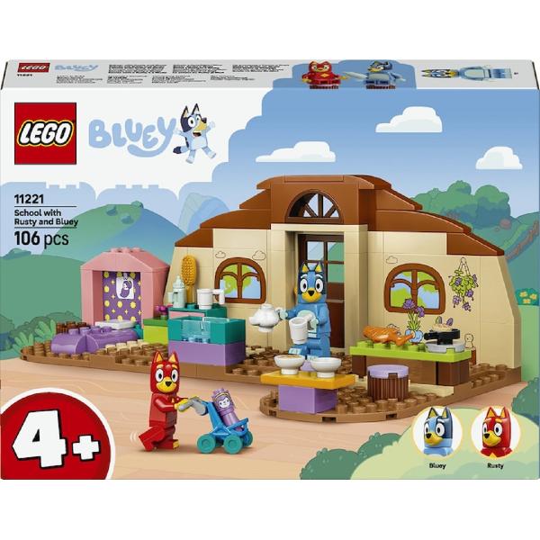 Lego: School with Rusty and Bluey