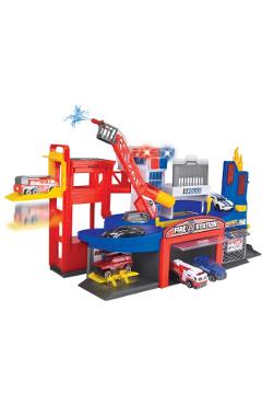 Imaginea produsului 'Dickie Fire and Rescue Playset. Stație de pompieri și salvare cu pulverizator'