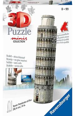 Imaginea produsului 'Puzzle 3D: Mini Turnul din Pisa'
