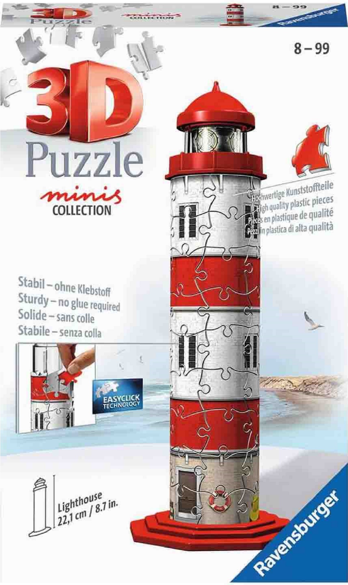 Imaginea produsului 'Puzzle 3D: Mini Farul'