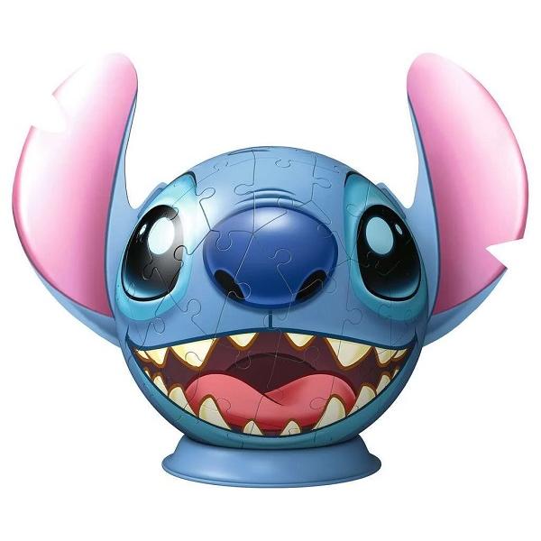 Puzzle 3D glob: Disney Stitch cu urechi