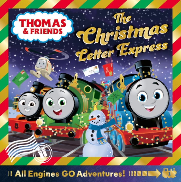 Coperta cărții 'Thomas & Friends: Thomas and the Christmas Letter Express -'