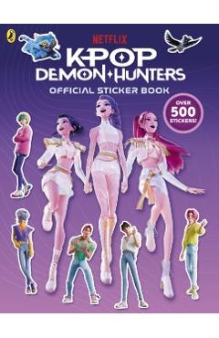 Coperta cărții 'KPop Demon Hunters: Official Sticker Book -'
