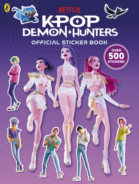 Coperta cărții 'KPop Demon Hunters: Official Sticker Book -'