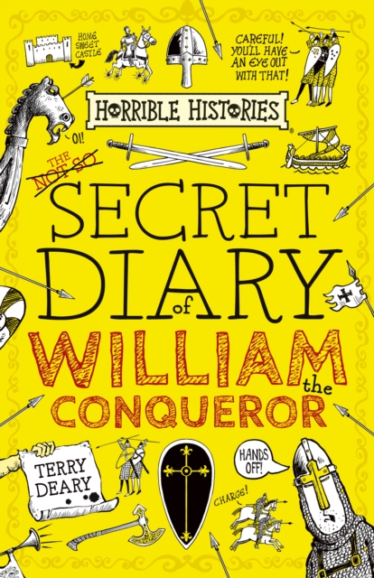 Coperta cărții 'Secret Diary of William the Conqueror - Terry Deary'
