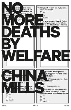 No More Deaths by Welfare - China Mills