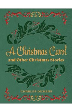 Coperta cărții 'Christmas Carol and Other Christmas Stories - Charles Dickens'