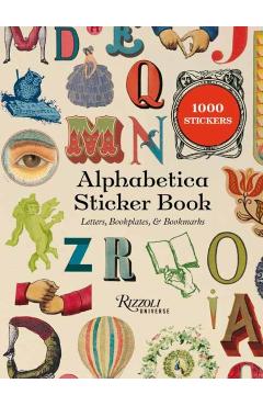 Coperta cărții 'Alphabetica Sticker Book -'