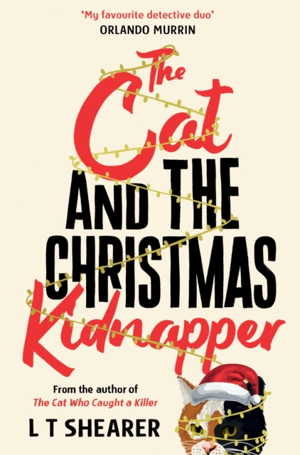 Coperta cărții 'Cat and the Christmas Kidnapper - L T Shearer'