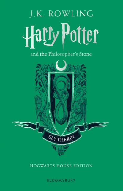Coperta cărții 'Harry Potter and the Philosopher's Stone – Slytherin Hogwarts House Edition - J.k. Rowling'