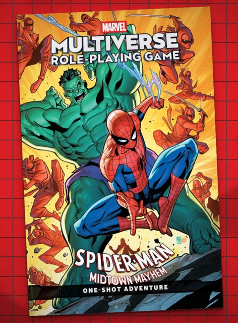 Coperta cărții 'Marvel Multiverse Role-Playing Game: Spider-Man - Midtown Mayhem - Matt|ziglar Forbeck'