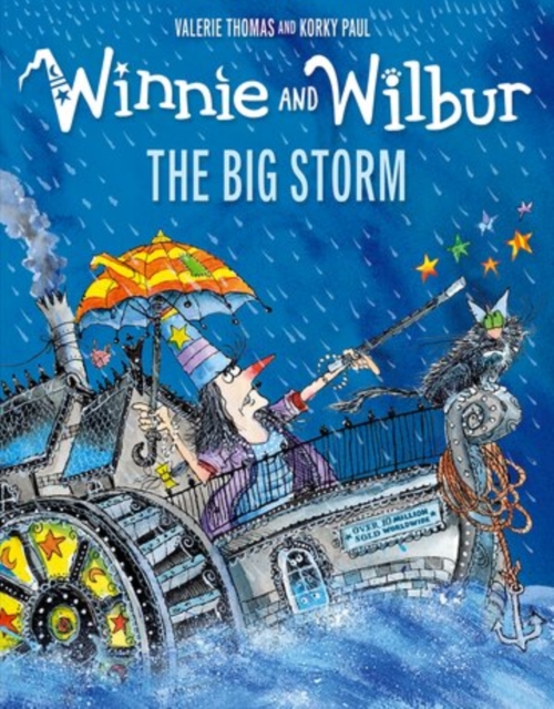 Coperta cărții 'Winnie & Wilbur: The Big Storm (A magical adventure in the bestselling series about Winnie the Witch) - Valerie Thomas'