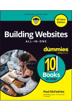 Coperta cărții 'Building Websites All-in-One For Dummies - Paul Mcfedries'