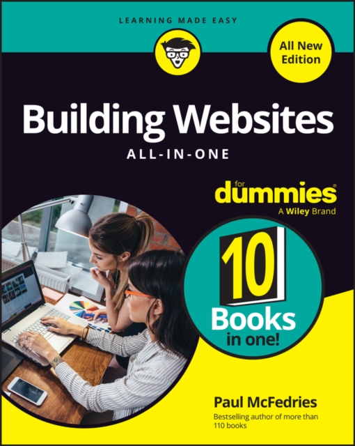 Coperta cărții 'Building Websites All-in-One For Dummies - Paul Mcfedries'