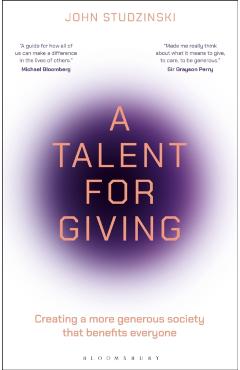 Coperta cărții 'Talent for Giving - John Studzinski'