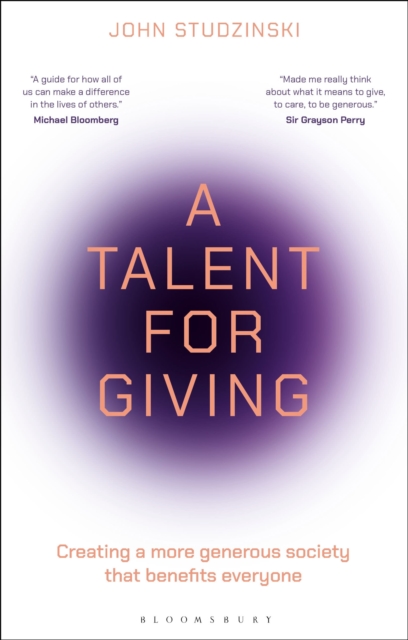 Coperta cărții 'Talent for Giving - John Studzinski'