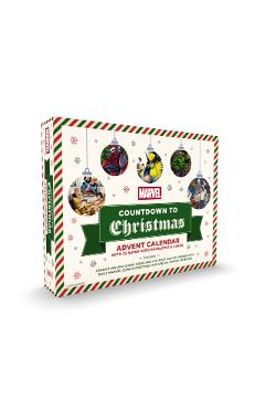 Coperta cărții 'Marvel Countdown to Christmas - Robb Pearlman'