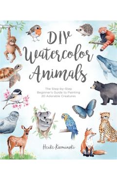DIY Watercolor Animals - Heike Kuzminski