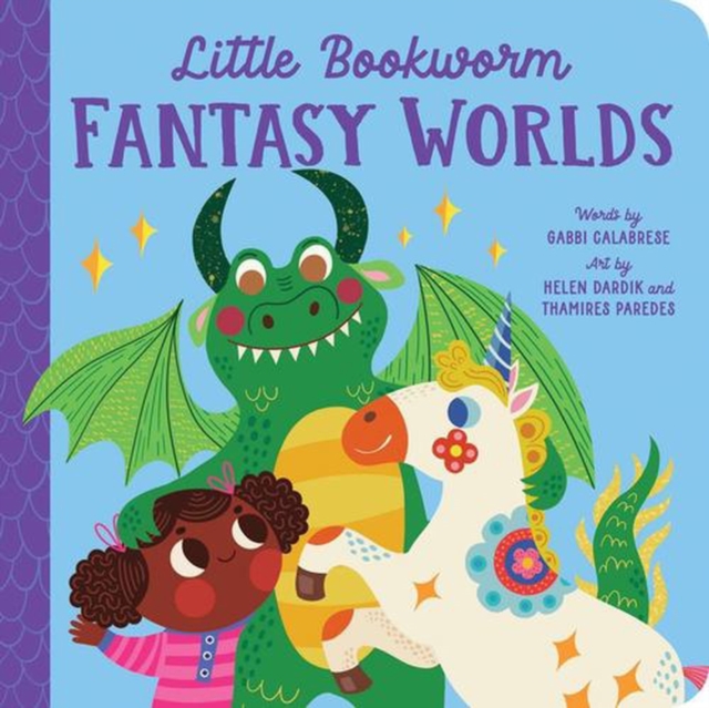 Coperta cărții 'Little Bookworm: Fantasy Worlds - Gabbi Calabrese'