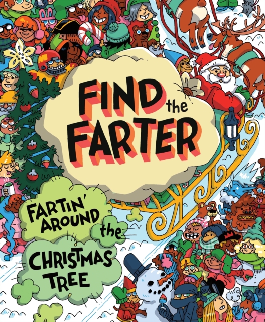 Coperta cărții 'Fartin' Around the Christmas Tree - Phyllis F. Hart'