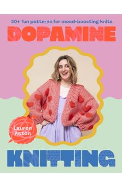 Coperta cărții 'Dopamine Knitting - Lauren Aston'