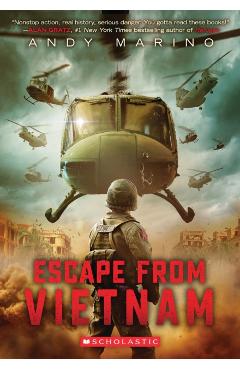 Coperta cărții 'Escape from Vietnam - Andy Marino'