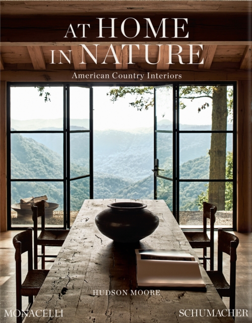 Coperta cărții 'At Home in Nature - Hudson Moore'