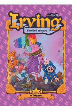 Coperta cărții 'Irving the Evil Wizard Issue 4 -'