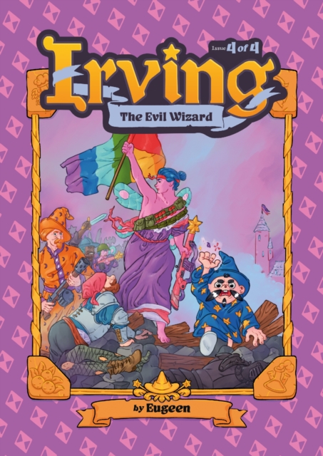 Coperta cărții 'Irving the Evil Wizard Issue 4 -'