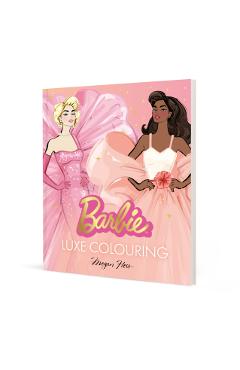 Coperta cărții 'Barbie: Luxe Colouring - Megan Hess'