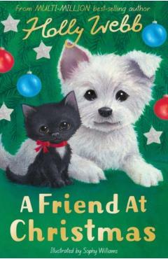 Coperta cărții 'Friend at Christmas - Holly Webb'