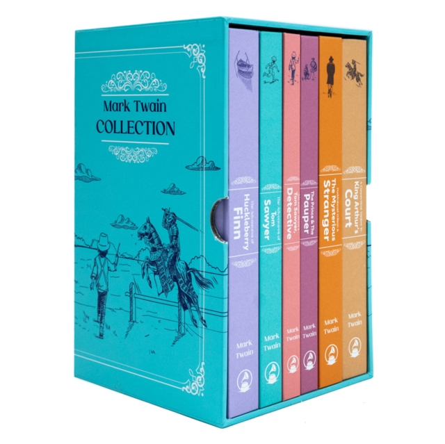 Coperta cărții 'Mark Twain Collection; 6-Book Set - Mark Twain'