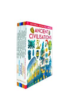 Universal Knowledge Library: Science and History; 8-Book Set -