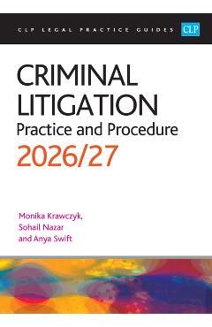 Criminal Litigation: 2026/27 -