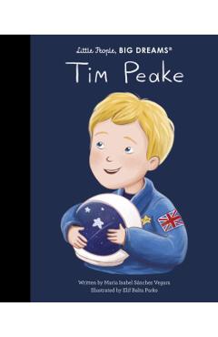 Coperta cărții 'Tim Peake - Maria Isabel Sanchez Vegara'