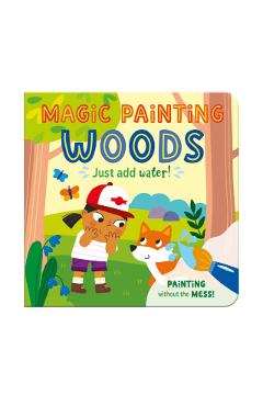 Coperta cărții 'Magic Painting Woods -'