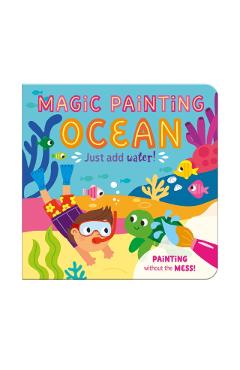 Coperta cărții 'Magic Painting Ocean -'