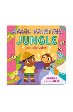 Coperta cărții 'Magic Painting Jungle -'